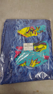 Faux Denim Dino Capri Capris
