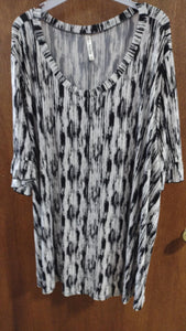 PSFU Black & White Shirt Top