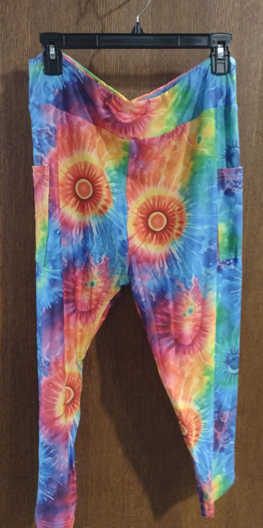 Gorgeous Tie Dye Capri Capris w Pockets