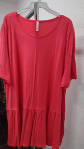 All Coraly Bright Pink Shirt Top Tunic