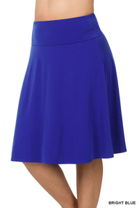 Bright Blue Super Stretchy Skirt