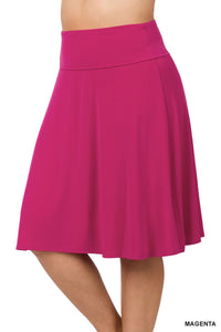 Magenta Pink Super Stretchy Skirt