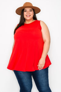 Candy Apple Red Tank Top Shirt