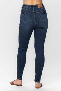 Dark Wash Judy Blue Blues High Waisted Tummy Control Jean Jeans