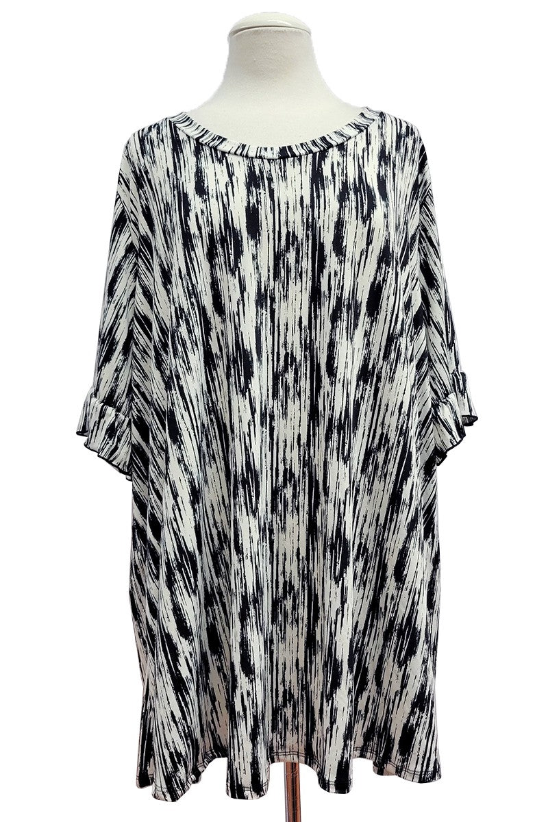 PSFU Black & White Shirt Top