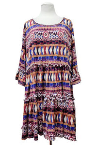 Gorgeous Design Tiered Shirt Top Tunic