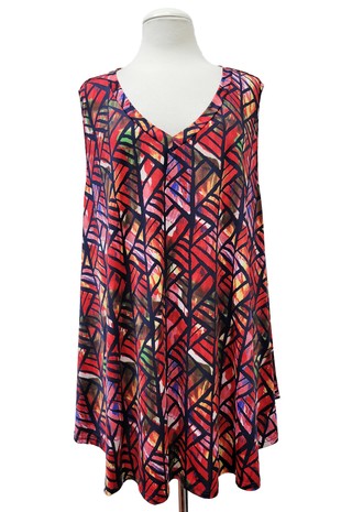 Gorgeous Stained Glass Looking Tank Top Shirt