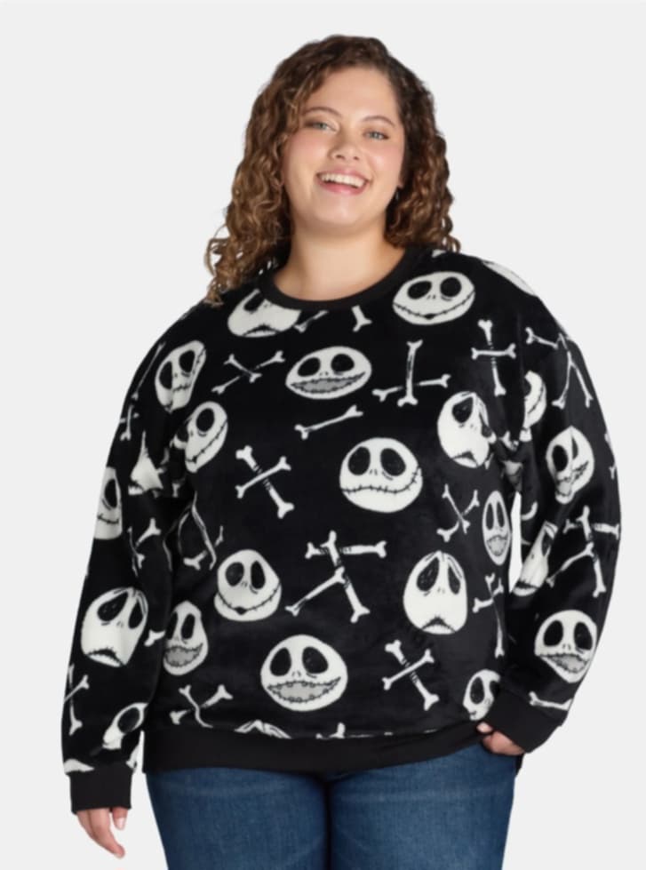 Black Nightmare Before Christmas Sweatshirt