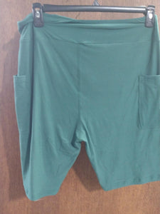 Green Bermuda Short Shorts