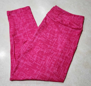 Neon Pop Pink Capris Capri