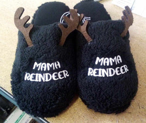 Mama Reindeer Slippers