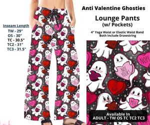 Anti-Valentines Day Ghost Lounge Pants