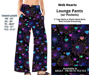Web Hearts Lounge Pants