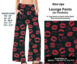 Kiss Lips Lounge Pant Pants