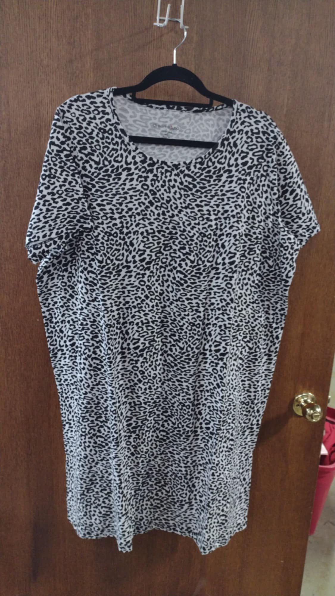 Animal Print Nightgown Sleepshirt