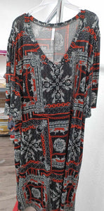Gorgeous Black w Accents Dress w Pockets