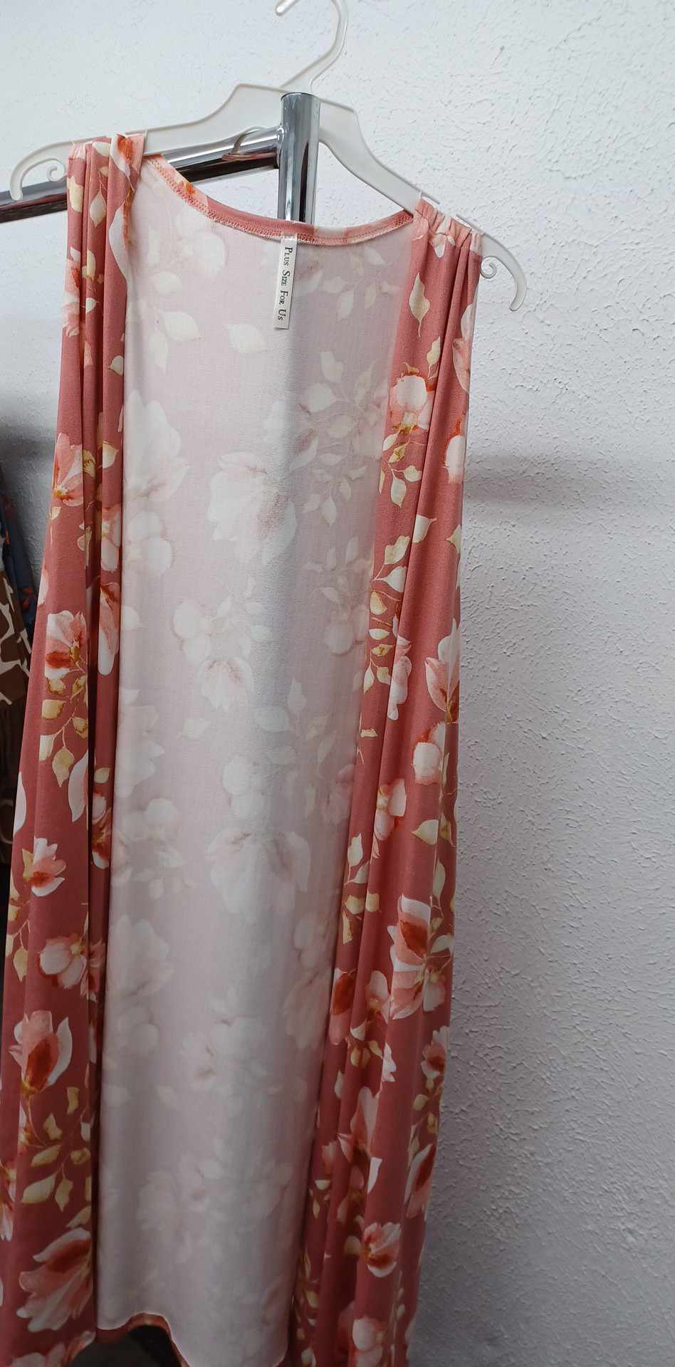 PSFU Pink Floral Vest