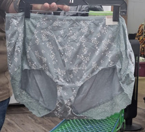 Light Seamfoam Green Star Underwear Under Wear