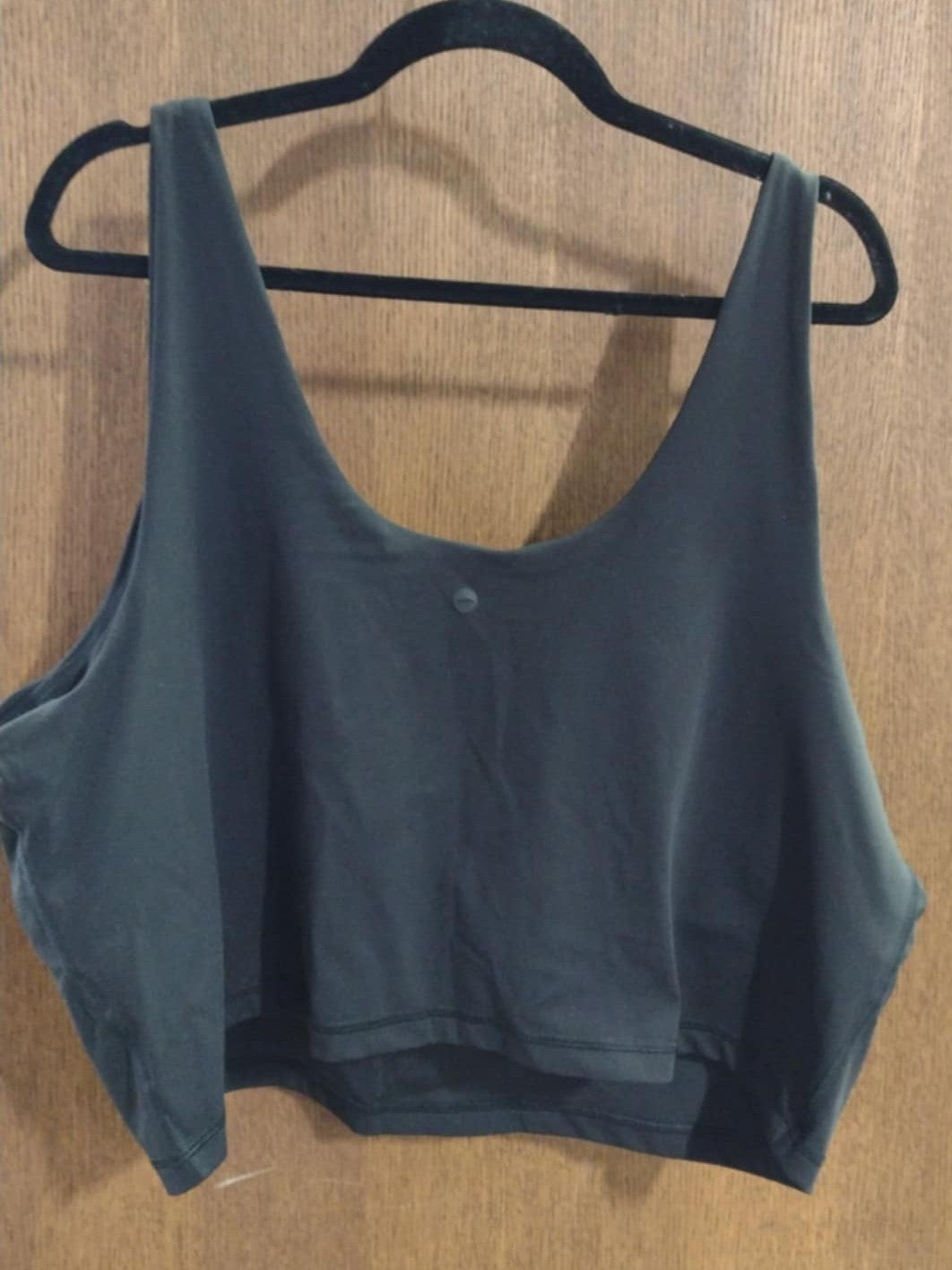 Black Long Line Sports Sport Bra