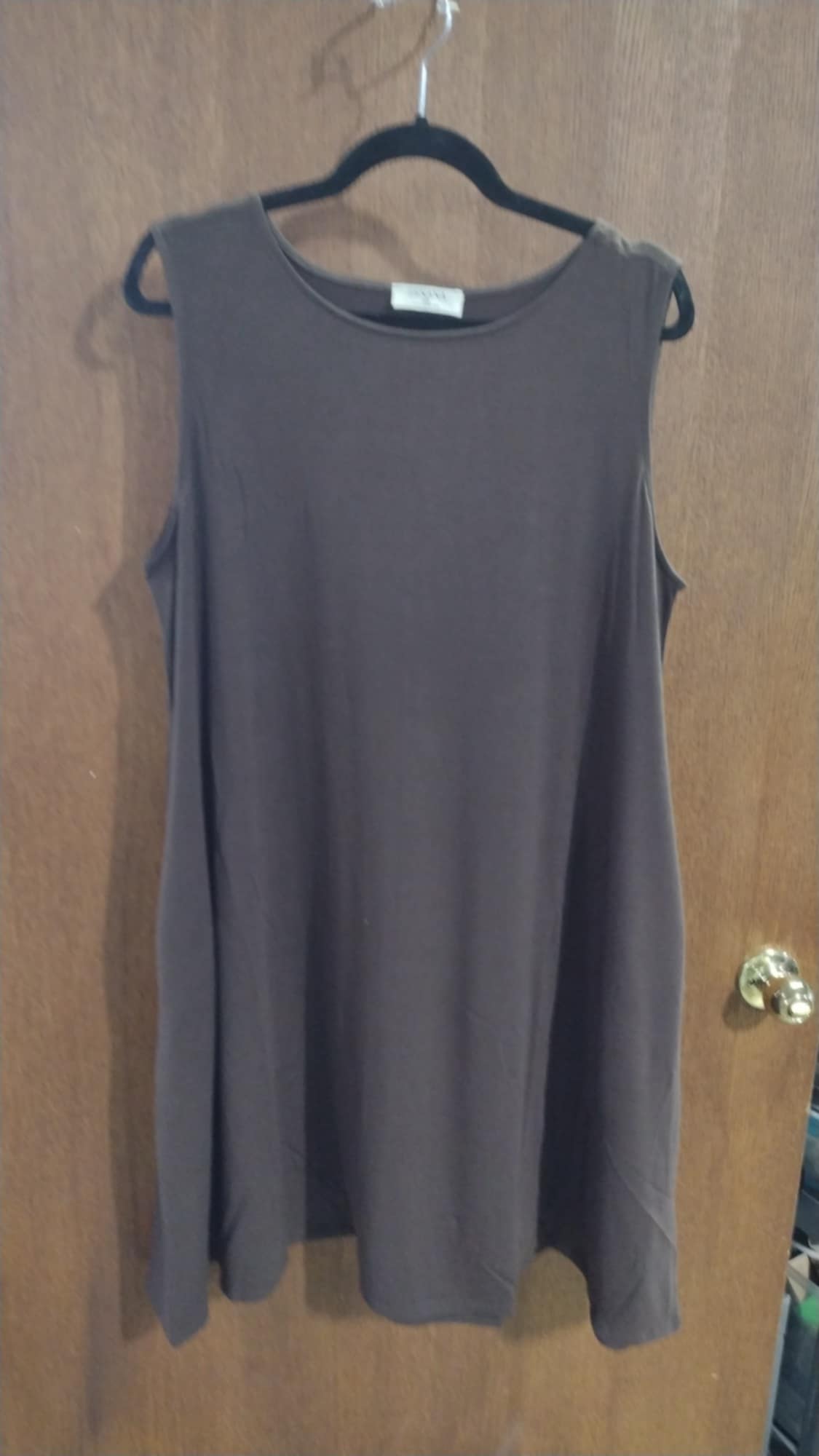Brown Tank Dress