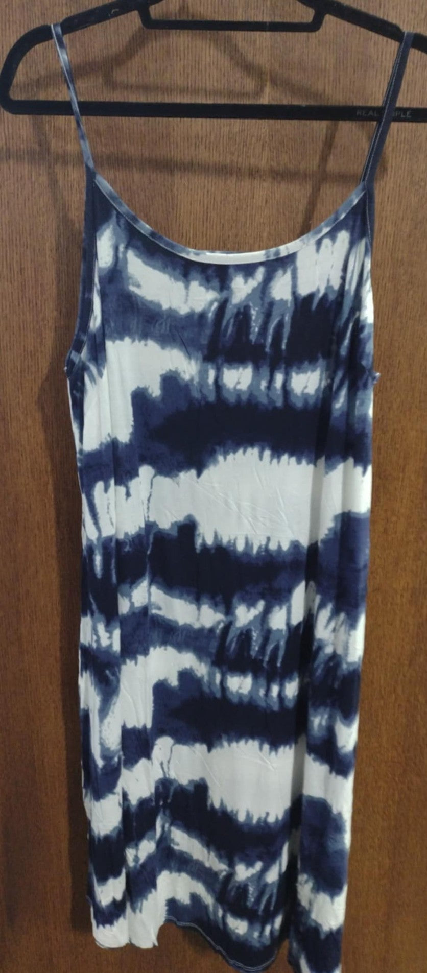 Blue Tie Dye Dress