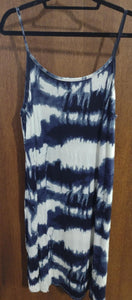 Blue Tie Dye Dress