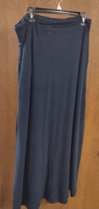 Navy Long Maxi Skirt