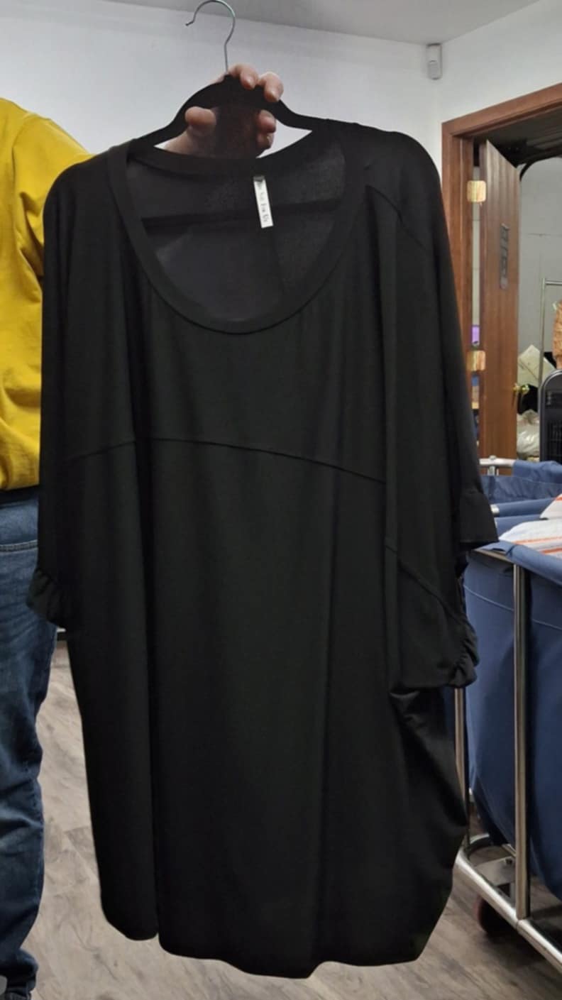 PSFU Solid All Black Shirt Top