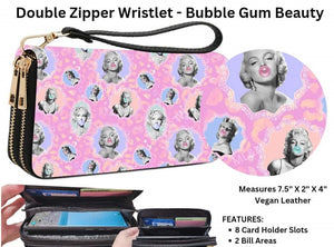 Marilyn Double Zipper Wallet
