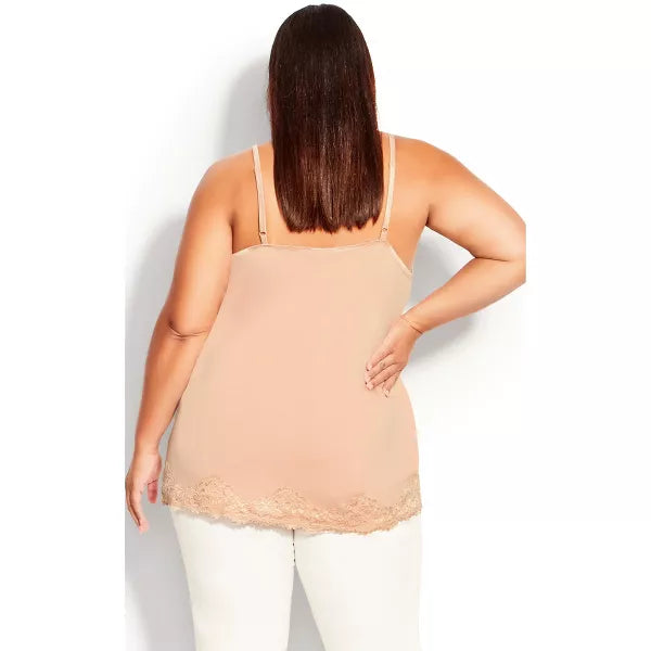 Natural Nude Lace Cami Tank