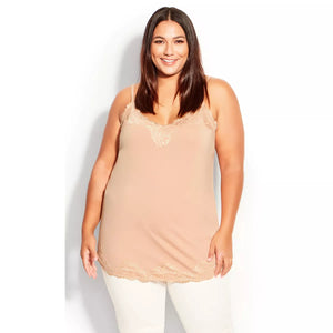 Natural Nude Lace Cami Tank