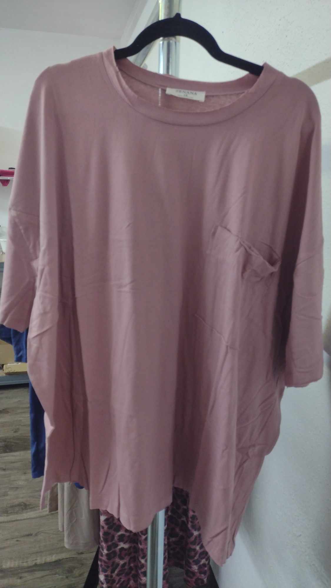 Dusty Pink Pocket Top