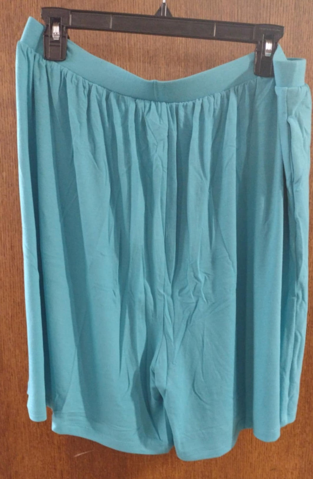 Turquoise Aqua Short Shorts w Pockets