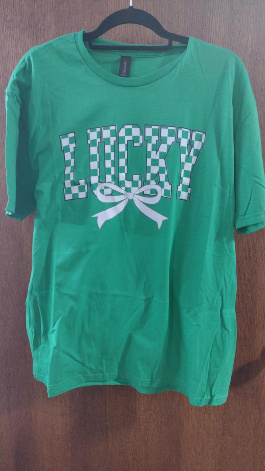 Green St Patrick's Day LUCKY Shirt Top
