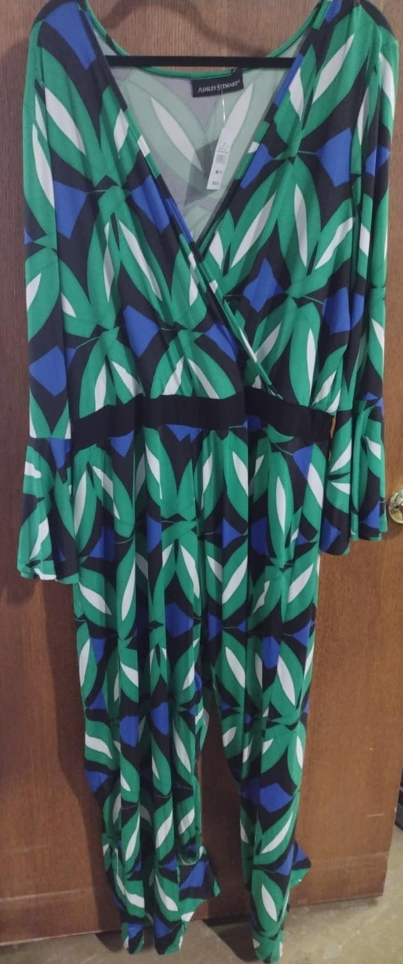 Green Blue Black Jumpsuit One Piece Outfit