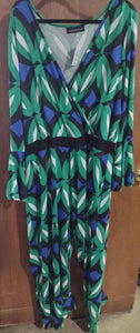 Green Blue Black Jumpsuit One Piece Outfit