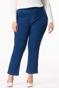 Elastic Waist Pull on Jean Jeans Petite Length