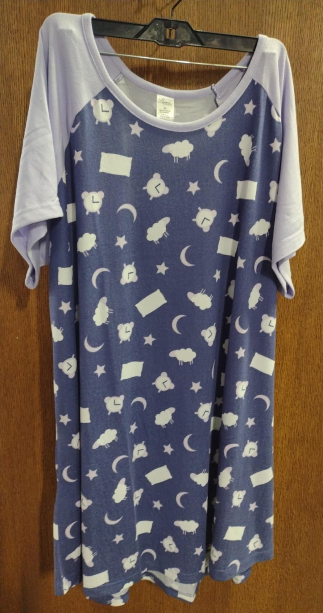 Moon Sheep Nightgown Soft & Cuddley