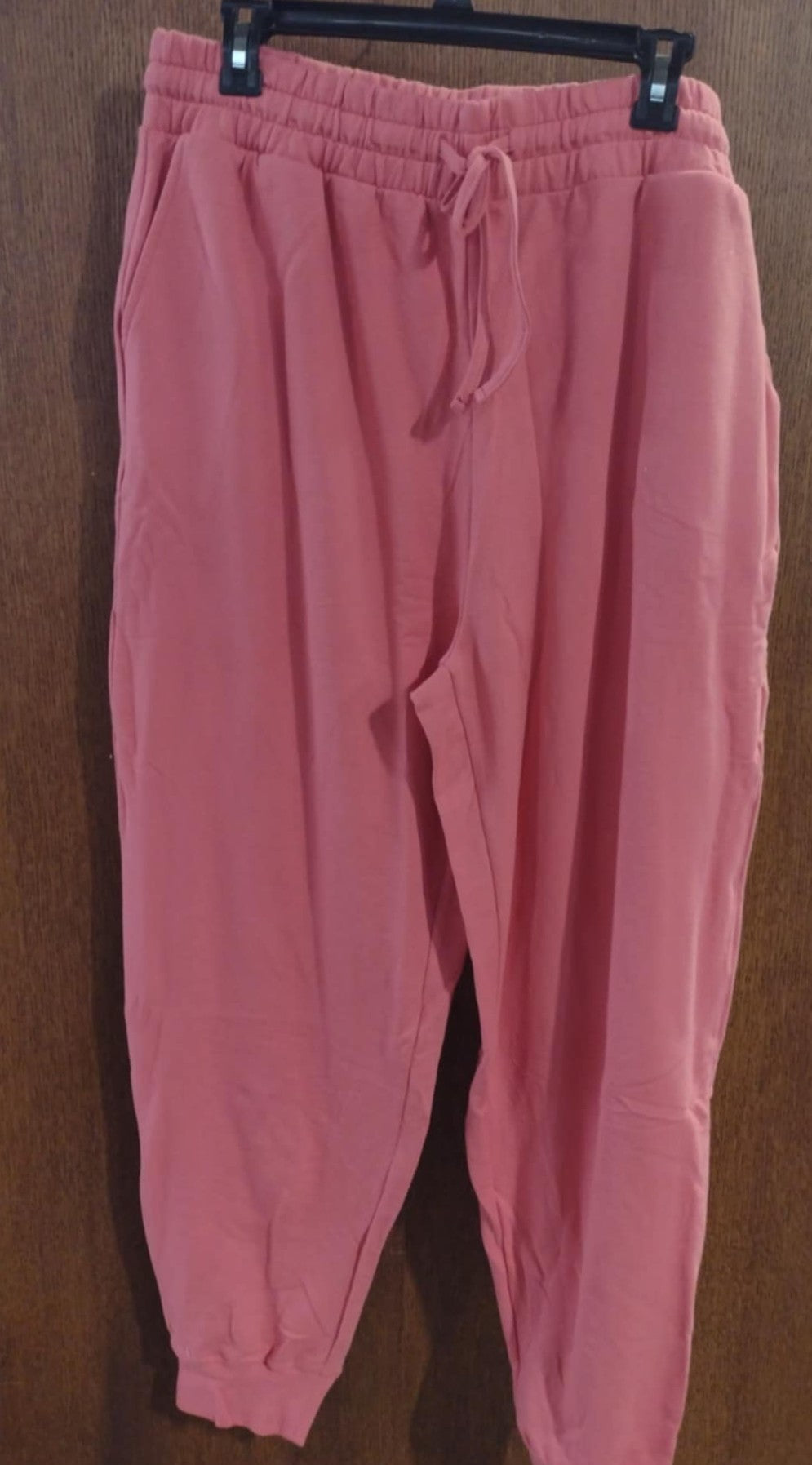 Coral Pink Jogger Pant Pants