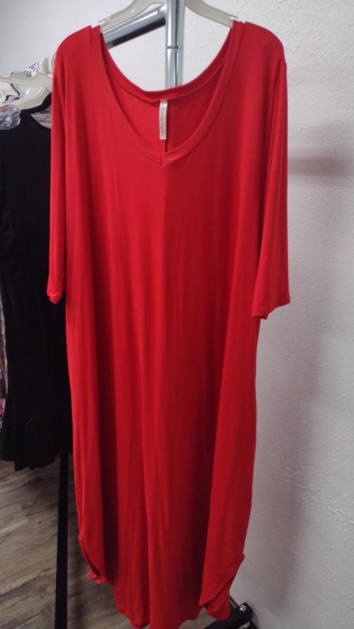 PSFU Red Maxi Dress