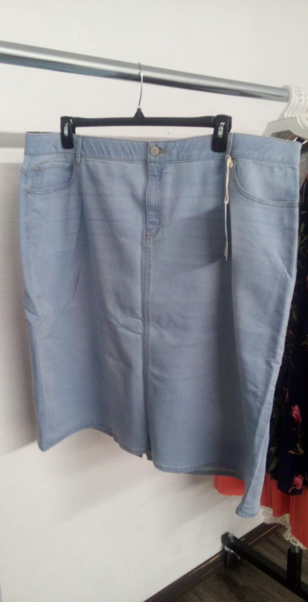 Denim Blue Jean Skirt