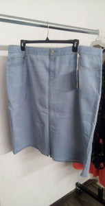 Denim Blue Jean Skirt