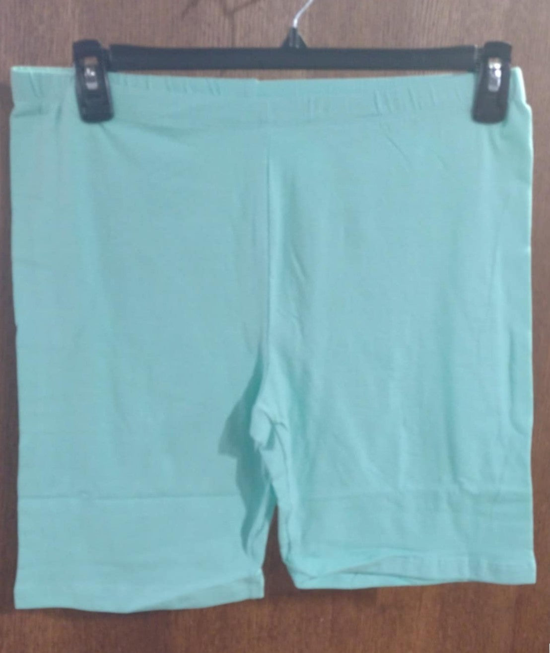 Mint Light Teal Bike Shorts