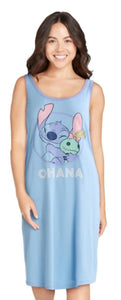 Blue Stitch Ohana Nightgown