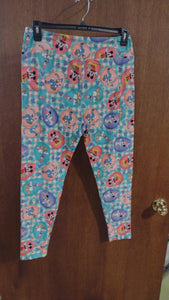 Mickey Mouse Donald Duck Easter Egg Leggings Legging