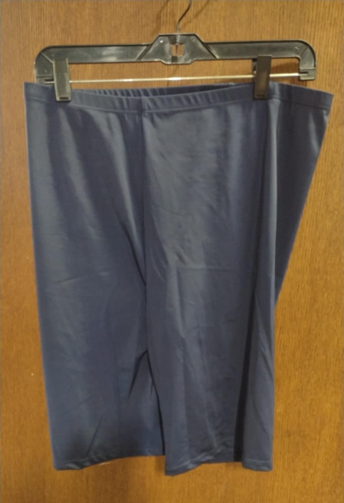 Navy Swim Bike Short Shorts
