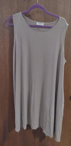 Beige Tank Dress