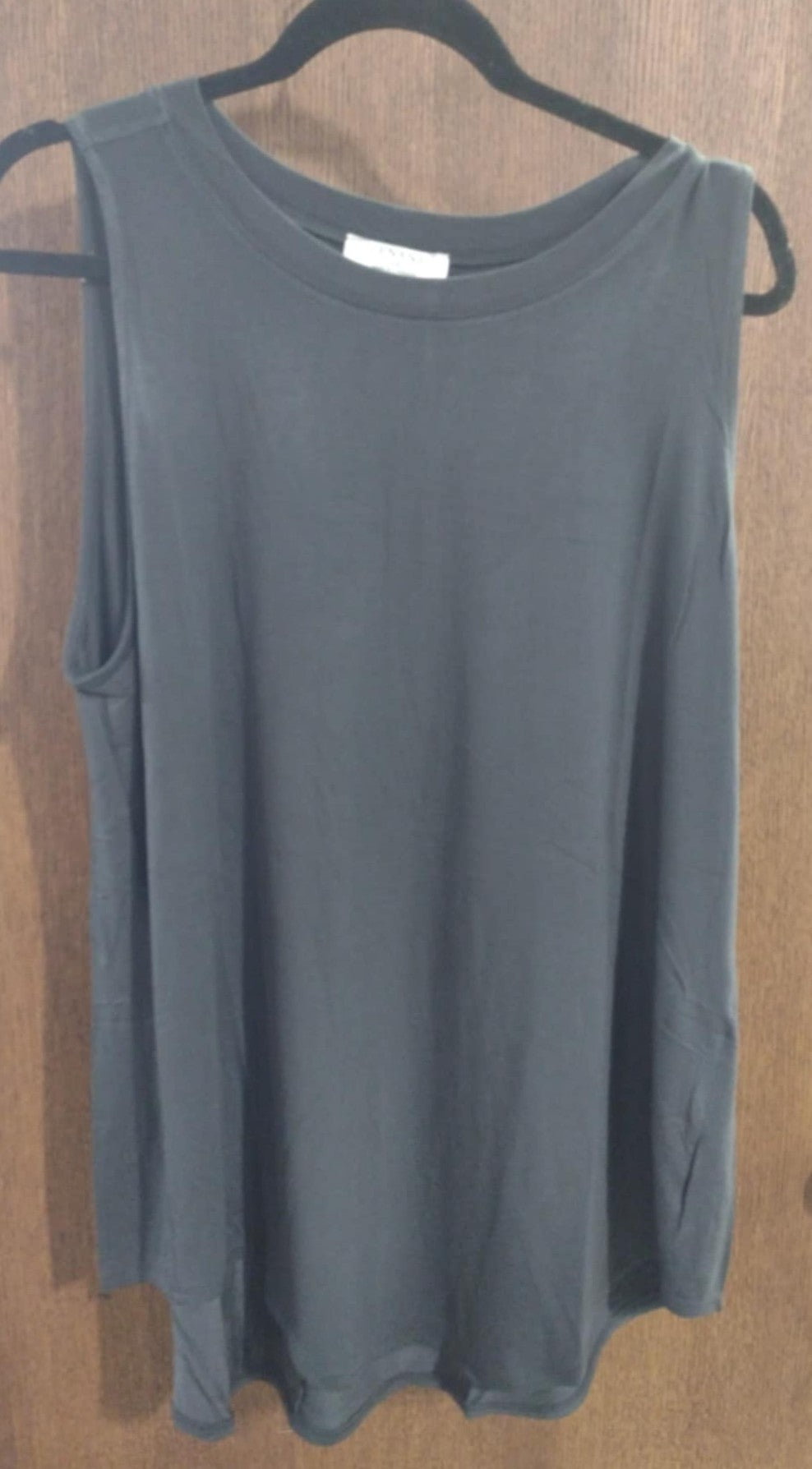 Charcoal Gray Grey Tank Top