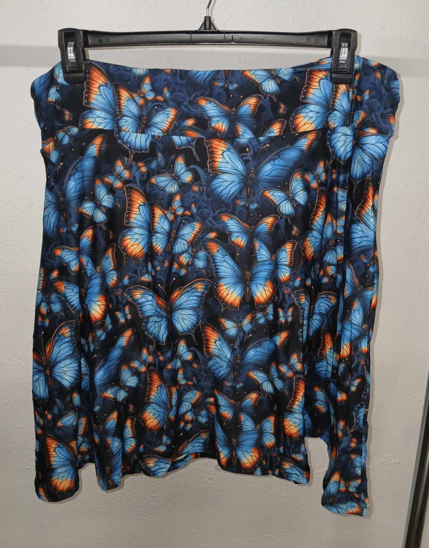 Beautiful Butterfly Skort Skirt w Shorts Underneath