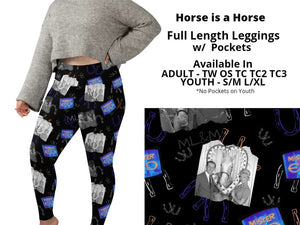 Mister Horse Ed Full Length Leggings w Pockets